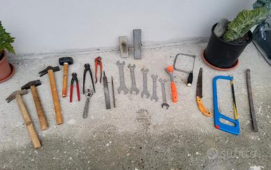 Attrezzi vari da falegname