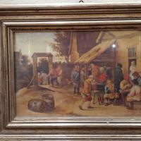 Piccole opere d'arte in miniatura, su foglia d'oro