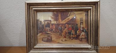 Piccole opere d'arte in miniatura, su foglia d'oro