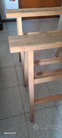cavalletti in legno