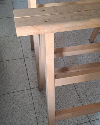 cavalletti in legno