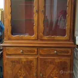 CREDENZA VETRINETTA STILE INGLESE ANNI '50 -  €350