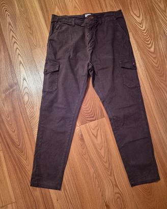 Pantaloni SSEINSE in cotone taglia 50 con tasconi 