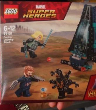 Lego set 76101 l'attacco della dropship outrider
