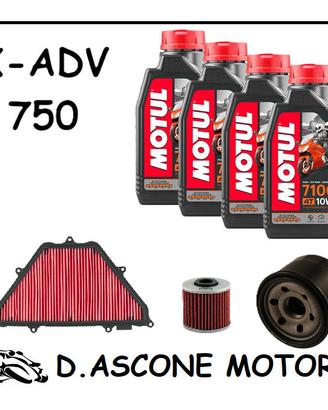 TAGLIANDO X-ADV 750 17-20 MOTUL 7100