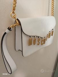 borsa Moschino bianca