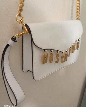 borsa Moschino bianca