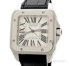 Cartier Santos 100 XL ref. 2656 Automatic Acciaio