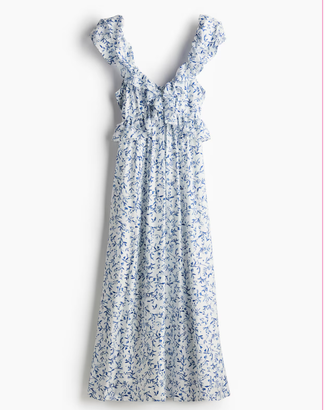 H&M abito midi con volant