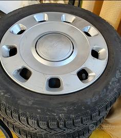 Cerchi con Gomme Termiche per Fiat 500 Pop