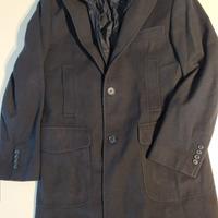 Cappotto uomo corto nero FAY Originale