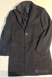 Cappotto uomo corto nero FAY Originale