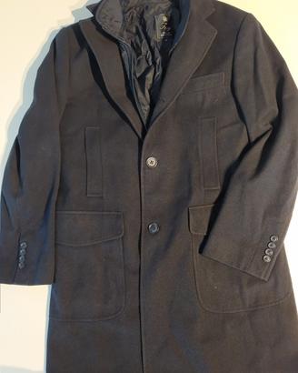 Cappotto uomo corto nero FAY Originale