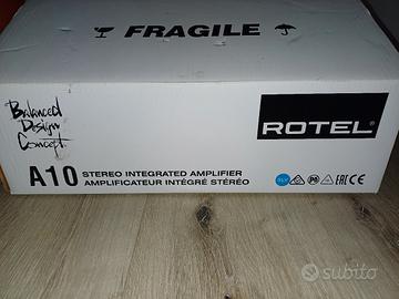 rotel ra 10 nuovo amplificatore.