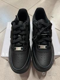 Nike Air Force 1 Low Nere, taglia 42