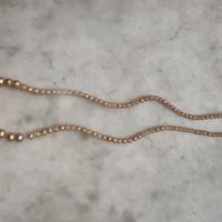 Collana artigianale dorata come nuova