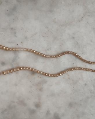 Collana artigianale dorata come nuova