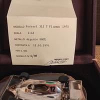 Ferrari  312 T F1 modello 1975 modello