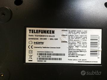 Tv 32 telefunken sony toshiba samsung ricambi
