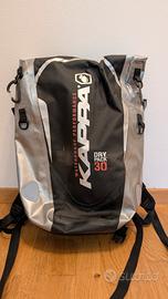Kappa Waterproof Rucksack 30L Black Silver