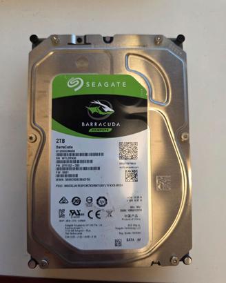 Seagate Barracuda 2TB HDD