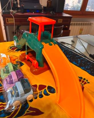 Pista Scivolo Dinosauri Gioco Montessori 1-2 Anni