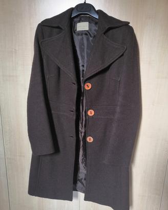 Cappotto Conbipel marrone taglia S