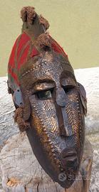 Maschera Etnica Africana - Copricapo Bifronte