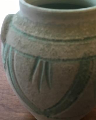 Vaso terracotta verde