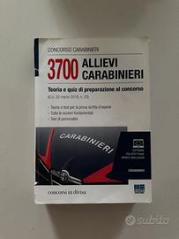 Concorso carabinieri 3700 allievi carabinieri