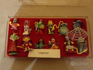 : Serie  Kinder Cybertop (2003) con Box Espositore