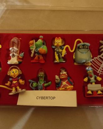 : Serie  Kinder Cybertop (2003) con Box Espositore