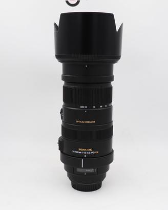 Sigma 50-500 f4.5-6.3 DG OS HSM Canon Usato