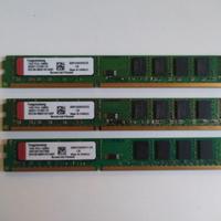 Lotto 6 giga ram ddr 3 low profile