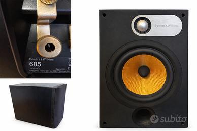 B&W 685 – Diffusori da scaffale Hi-Fi – Usati poch