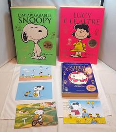 Lotto fumetti Peanuts Snoopy Lucy Baldini & Castol