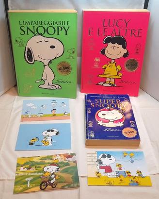 Lotto fumetti Peanuts Snoopy Lucy Baldini & Castol