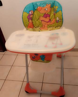 seggiolone per bambini.