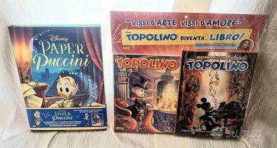 TOPOLINO Centenario Puccini+ Paper Puccini NUOVI