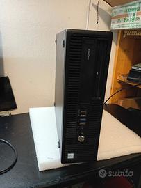 PC HP i5 6ª 3,3GHz x4; DDR4 8GB; SSD 120GB