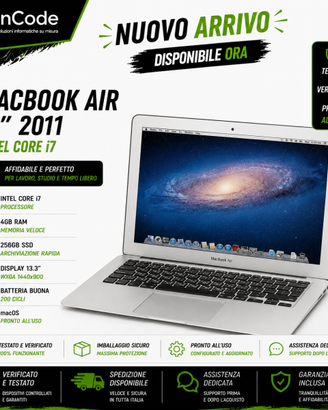 MacBook Air 13" 2011 – Intel Core i7