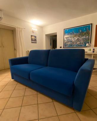 Divano blu