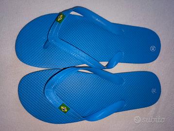 INFRADITO Simil Havajanas - Blue Tg 40 - nuovi
