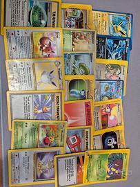 lotto 500+ carte pokemon - set base,jungle,1 ed 