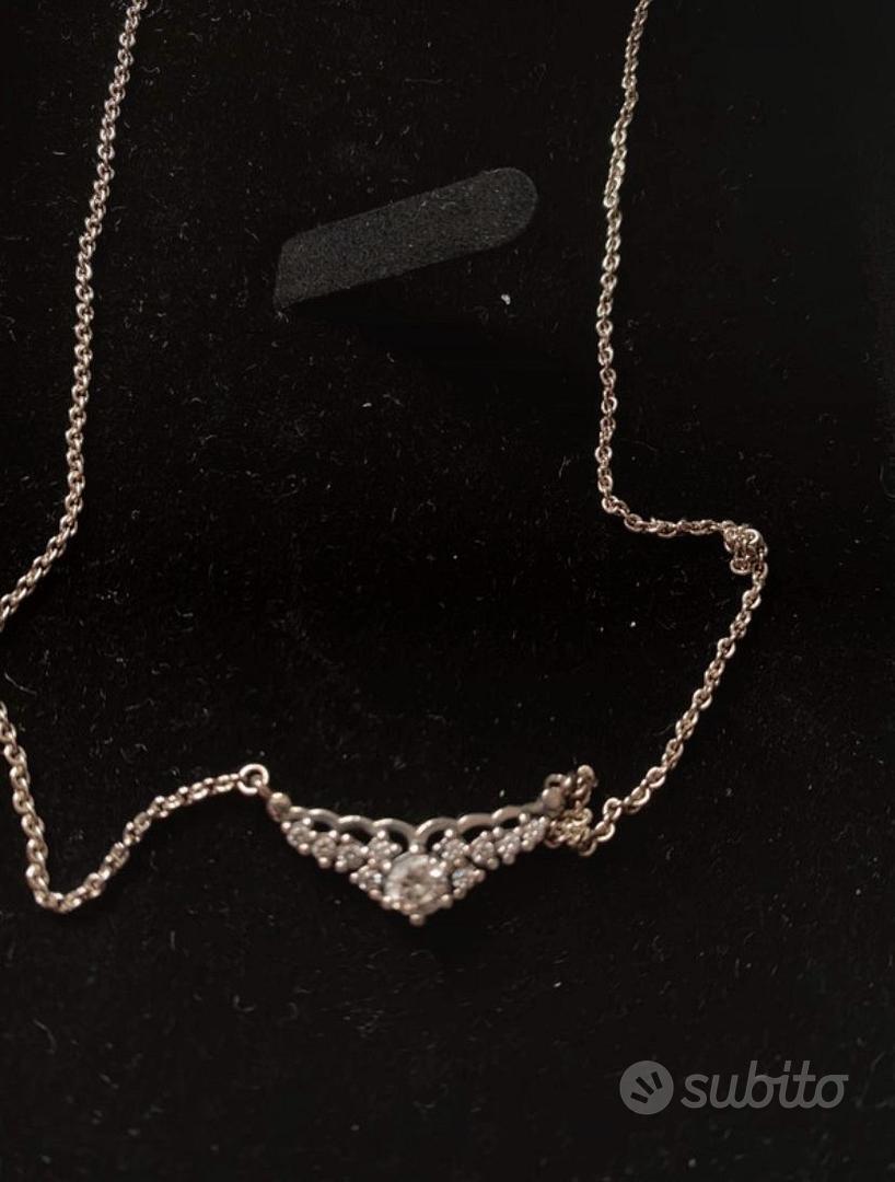 collana tiara fiabesca corona Pandora Abbigliamento e Accessori In vendita a Genova