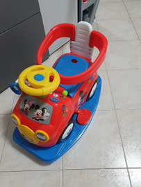 Primipassi cavalcabile topolino 4 in uno