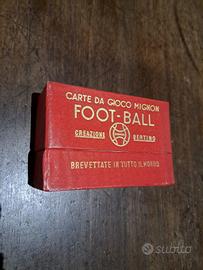 carte da gioco in miniatura