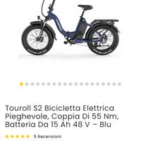 BICICLETTA ELETTRICA TOUROLL S2