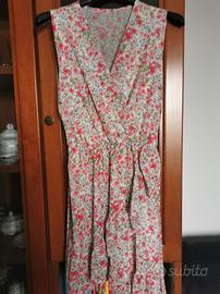 abito a fiori tg unica  e abito nero Hm tg M