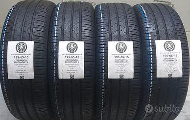 4 GOMME 195 65 15 CONTINENTAL A66337